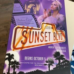 Vintage laminated Broadway frame